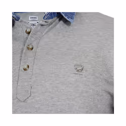 DIESEL T FRI 0SAHV Mens Polo Shirt Classic Golf T-Shirt Casual Tee Cotton - S
