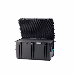 HPRC 2800W Wheeled Hard Resin Camera Case Waterproof Lightweight Bag - With Cubed Foam