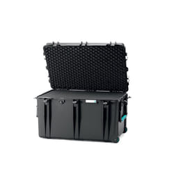 HPRC 2800W Wheeled Hard Resin Camera Case Waterproof Lightweight Bag - With Cubed Foam