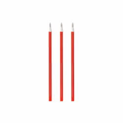 Legami Refill For Erasable Gel Pen, red, Red, Plastic, 0.7 mm, 3 pc(s), 4 mm, 4 mm
