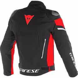 Dainese Racing 3 D-Dry Motorcycle Textile Jacket, black-red, Size 50 for Men - Additional view 2