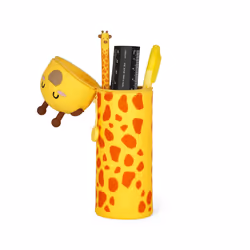 Legami 2 in 1 Soft Silicone Pencil Case - Kawaii, Giraffe