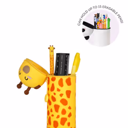 Legami 2 in 1 Soft Silicone Pencil Case - Kawaii, Giraffe
