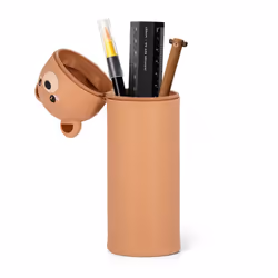 Legami 2 in 1 Soft Silicone Pencil Case - Kawaii, Bear