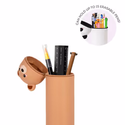 Legami 2 in 1 Soft Silicone Pencil Case - Kawaii, Bear