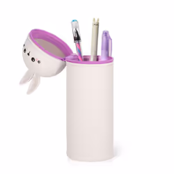 Legami 2 in 1 Soft Silicone Pencil Case - Kawaii, Bunny