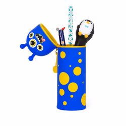 Legami 2 in 1 Soft Silicone Pencil Case - Kawaii, Monster