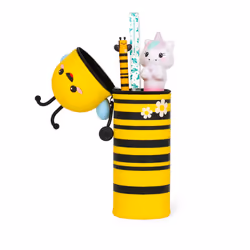 Legami 2 in 1 Soft Silicone Pencil Case - Kawaii, Bee