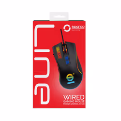 Sparco SPMOUSEPRO mouse Gaming Right-hand USB Type-A 7200 DPI
