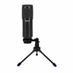 Sparco SPMIC, PC microphone, 20 - 20000 Hz, Wired, USB, Black, Metal, Polycarbonate (PC)