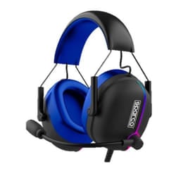 Sparco SPHEADPHONEEVO headphones/headset Wired Head-band Gaming USB Type-A Black, Blue
