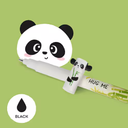 Legami Erasable Gel Pen, Panda