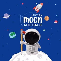 Legami Pencil Sharpener - To The Moon And Back