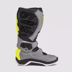 Forma Pilot Grey/White/Yellow Fluo Motorcycle Boots Off-Road - 45 EU / 10.5 UK