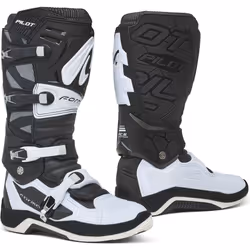 Forma Pilot Motocross Boots, black-white, Size 44 for Men