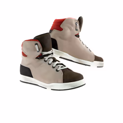 Forma Swift Dry Taupe Mud Leather Motorcycle Boots - 46 EU / 11 UK