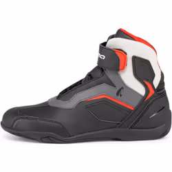 Forma Stinger Evo Flow Motorcycle Shoes, black-grey-white, Size 43 for Men