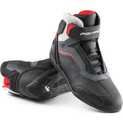 Forma Stinger Evo Flow Motorcycle Shoes, black-grey-white, Size 45 for Men