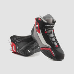 Forma Genesis Black/Grey/Bordeaux Motorcycle Boots - 43 EU / 9 UK