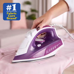Russell Hobbs Supreme Steam Iron, Powerful vertical steam function, Non-stick stainless steel soleplate, Easy fill 300m