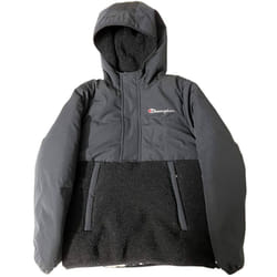 Champion Half Zip Black Hooded Jacket - XS