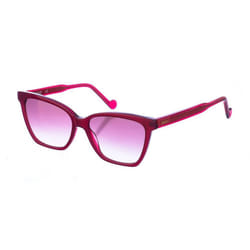 Gafas De Sol De Acetato Con Forma Ovalada Lj727s Mujer - garnet, TU