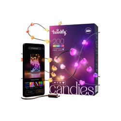 Twinkly Candies LED Christmas tree lights TWKH200RGB-G 6 m 200 lights