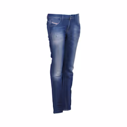 DIESEL FAITHLEGG NE 0802X Womens Denim Jeans Sweat Jogg Jeans Regular Fit Flare - W27 L32