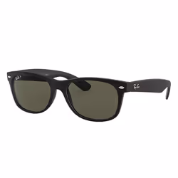 Ray-Ban NEW WAYFARER CLASSIC, Adult, Unisex, Square, Black, Polarized lens, Nylon