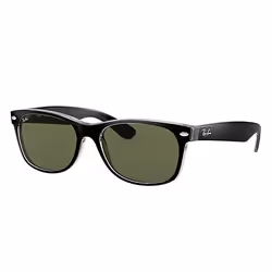 Ray-Ban NEW WAYFARER COLOR MIX, Adult, Unisex, Square, Transparent, Black, Non-polarized lens, Nylon