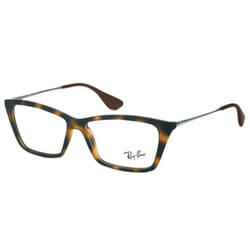 Ray-Ban SHIRLEY RX7022-5365 Eyeglasses Havana Rubber 54mm