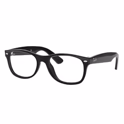Ray-Ban New Wayfarer Optics, Adult, Unisex, Square, Black, Non-polarized lens, Acetate