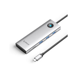 ORICO PW11-9P Type-C / USB-C 8-in-1 5Gbps Multifunction Docking Station(Silver)