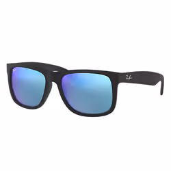 Ray-Ban JUSTIN COLOR MIX, Adult, Unisex, Square, Black, Non-polarized lens, Nylon