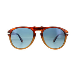 Persol Sunglasses 0649 1025S3 Resina e Sale Brown Blue Polarized 54mm
