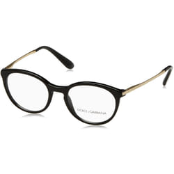 Dolce & Gabbana DG3242 Womens Eyeglasses Black 50