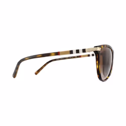 Burberry Sunglasses BE4216 300213 Dark Havana With Gold Detailing Brown Gradient