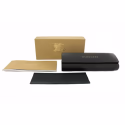 Burberry Sunglasses BE4216 300213 Dark Havana With Gold Detailing Brown Gradient - Additional view 4