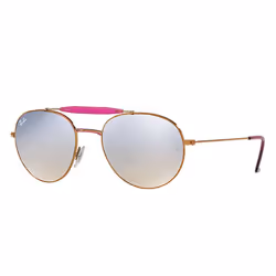 Ray-Ban RB3540, Adult, Unisex, Round, Non-polarized lens, Metal, S/M