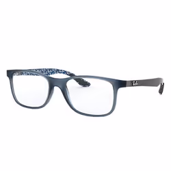 Ray-Ban RB8903, Adult, Unisex, Square, Blue, Black, Non-polarized lens, Carbon fibre
