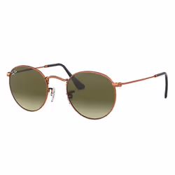 Ray-Ban ROUND METAL, Adult, Unisex, Round, Non-polarized lens, Metal, Green