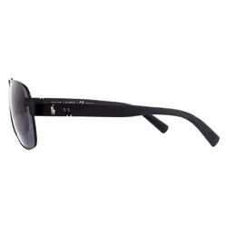 Polo Ralph Lauren Sunglasses PH3110 926781 Semi Shiny Black Grey Polarized