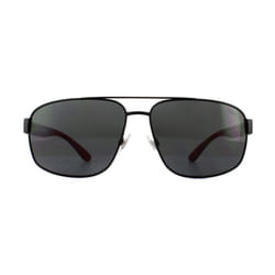 Polo Ralph Lauren Sunglasses 3112 903887 Matte Black Grey