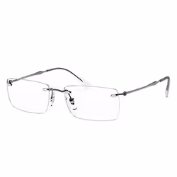 Ray-Ban RB8755, Adult, Unisex, Rectangular, Non-polarized lens, M/L