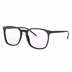 Ray-Ban RB5387, Adult, Unisex, Square, Black, Non-polarized lens, Acetate