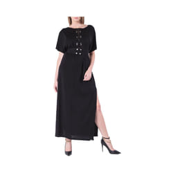 DIESEL D ALBA Womens Long Dress Round Neck Maxi - 2XS