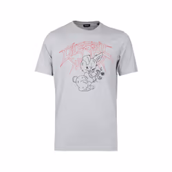 DIESEL T JUST W1 Mens T Shirts Short Sleeve Crew Neck Casual Cotton Summer Tee - M