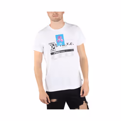 DIESEL Mens T DIEGO XA T-Shirt Short Sleeve Soft Crew Neck Tee Casual White Tops - S