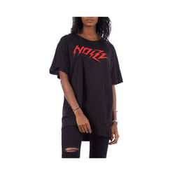 DIESEL T OVERY Womens T Shirt Crew Neck Short Sleeve - Black, XS