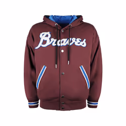 DIESEL S BONY Mens Hoodie Jacket Reversible Casual Ribbed Cuffs Varsity Jacket - M